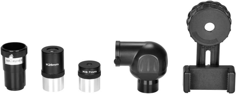 Telescopio refrator azimutal d70/f70mm tele 70070 greika